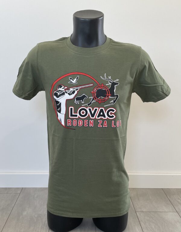 Lovacka Majica zelena Logo