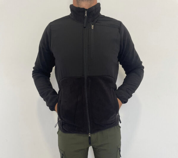 MicroFlis Jakna Crna