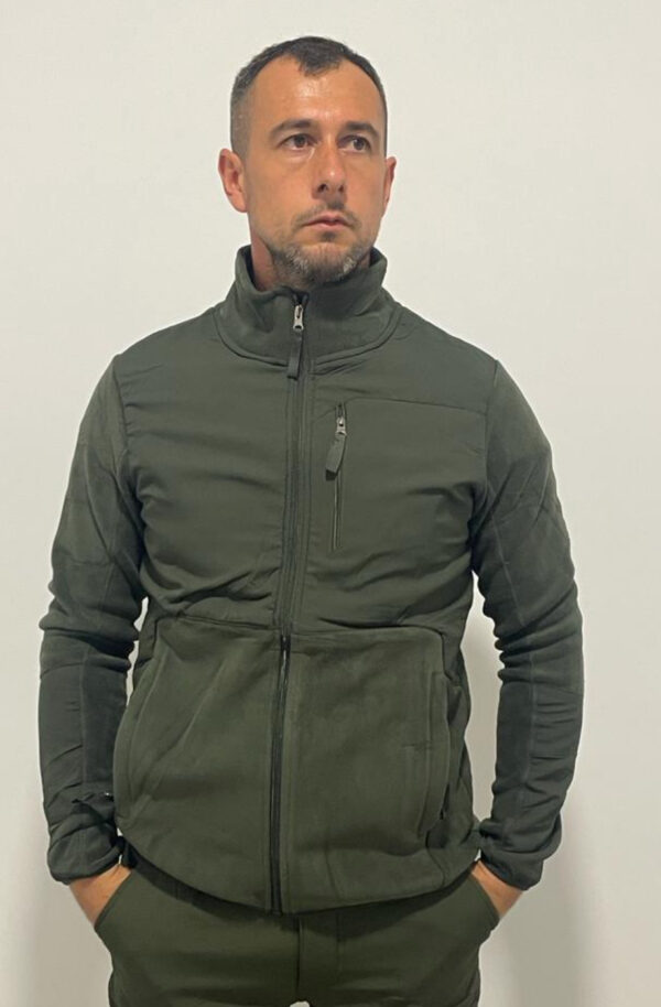 MicroFlis Jakna Zelena