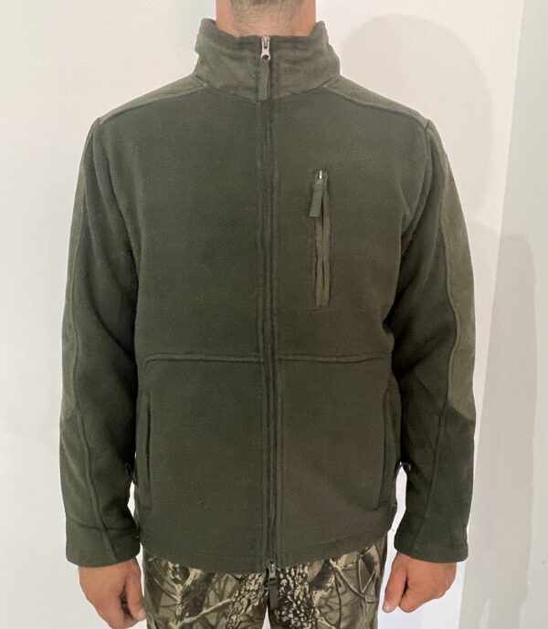 Jakna Flis zelena sa podstavom Loshan