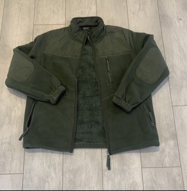 Jakna Flis Zelena Sa Podstavom Loshan