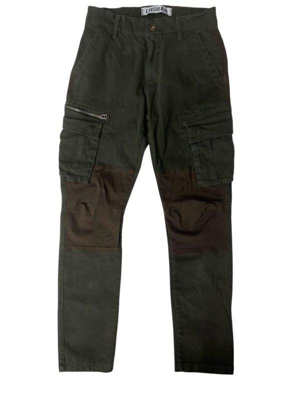 Cargo Lovacke Hlace Zelene Loshan